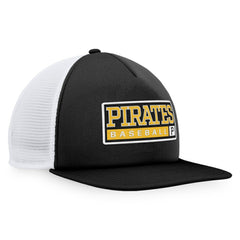Pittsburgh Pirates Majestic Foam Trucker Snapback Hat - MLB Hats
