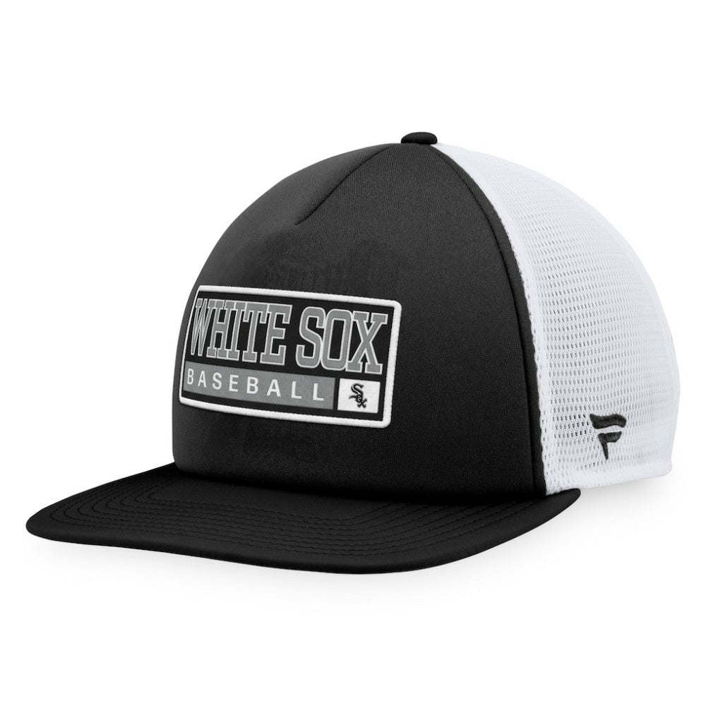 Chicago White Sox Majestic Foam Trucker Snapback Hat - MLB Hats