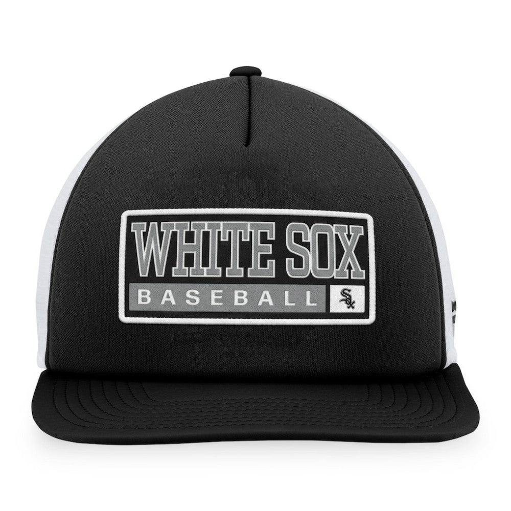 Chicago White Sox Majestic Foam Trucker Snapback Hat - MLB Hats