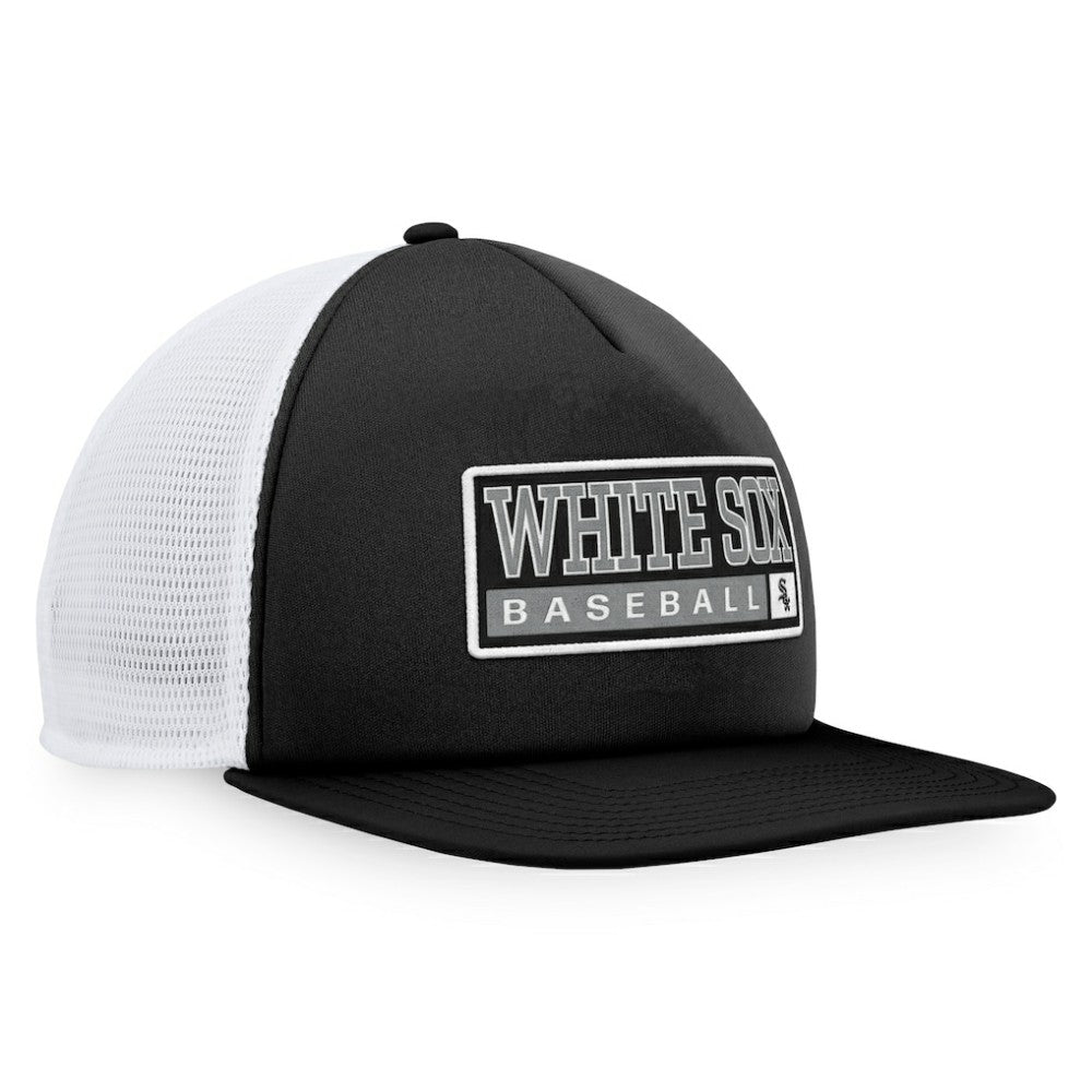 Chicago White Sox Majestic Foam Trucker Snapback Hat - MLB Hats