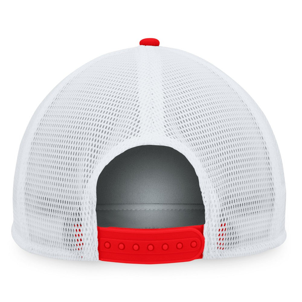 Los Angeles Angels Majestic Foam Trucker Snapback Hat - MLB Hats
