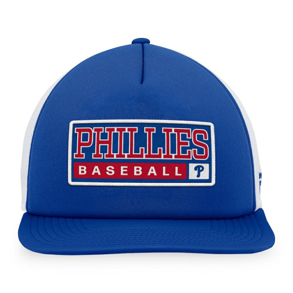 Philadelphia Phillies Majestic Foam Trucker Snapback Hat - MLB Hats