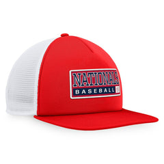 Washington Nationals Majestic Foam Trucker Snapback Hat - MLB Hats