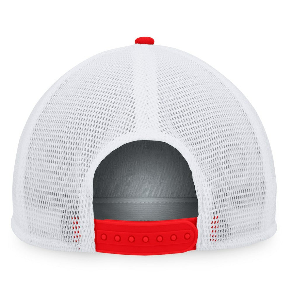 Washington Nationals Majestic Foam Trucker Snapback Hat - MLB Hats