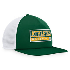 Athletics Majestic Foam Trucker Snapback Hat - MLB Hats