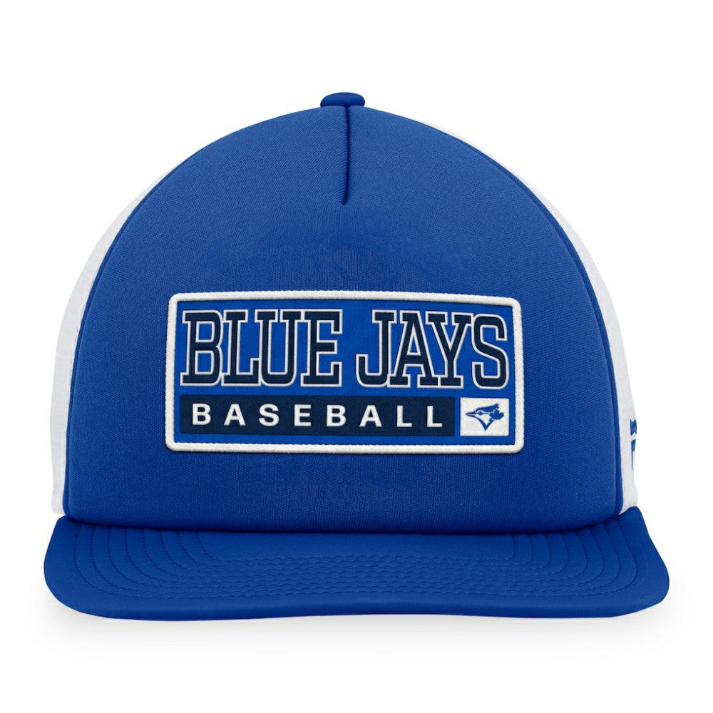 Toronto Blue Jays Majestic Foam Trucker Snapback Hat - MLB Hats