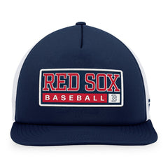 Boston Red Sox Majestic Foam Trucker Snapback Hat - MLB Hats
