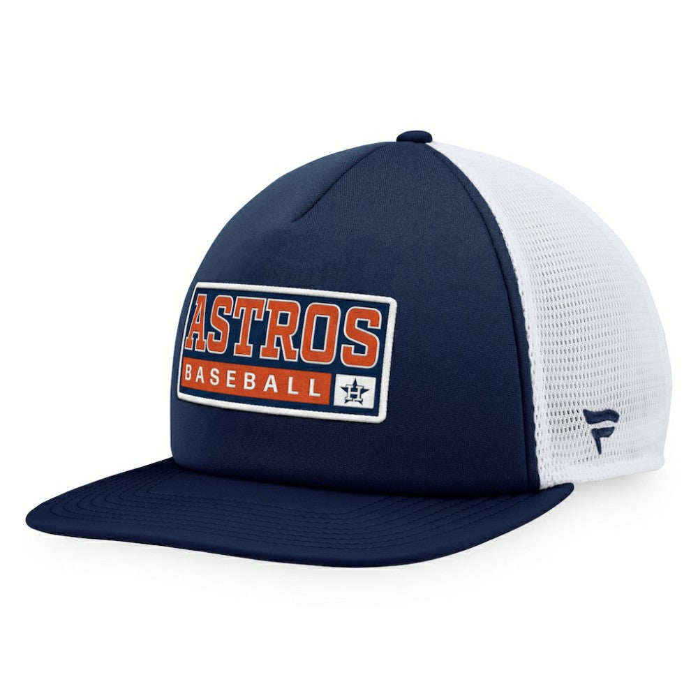 Houston Astros Majestic Foam Trucker Snapback Hat - MLB Hats
