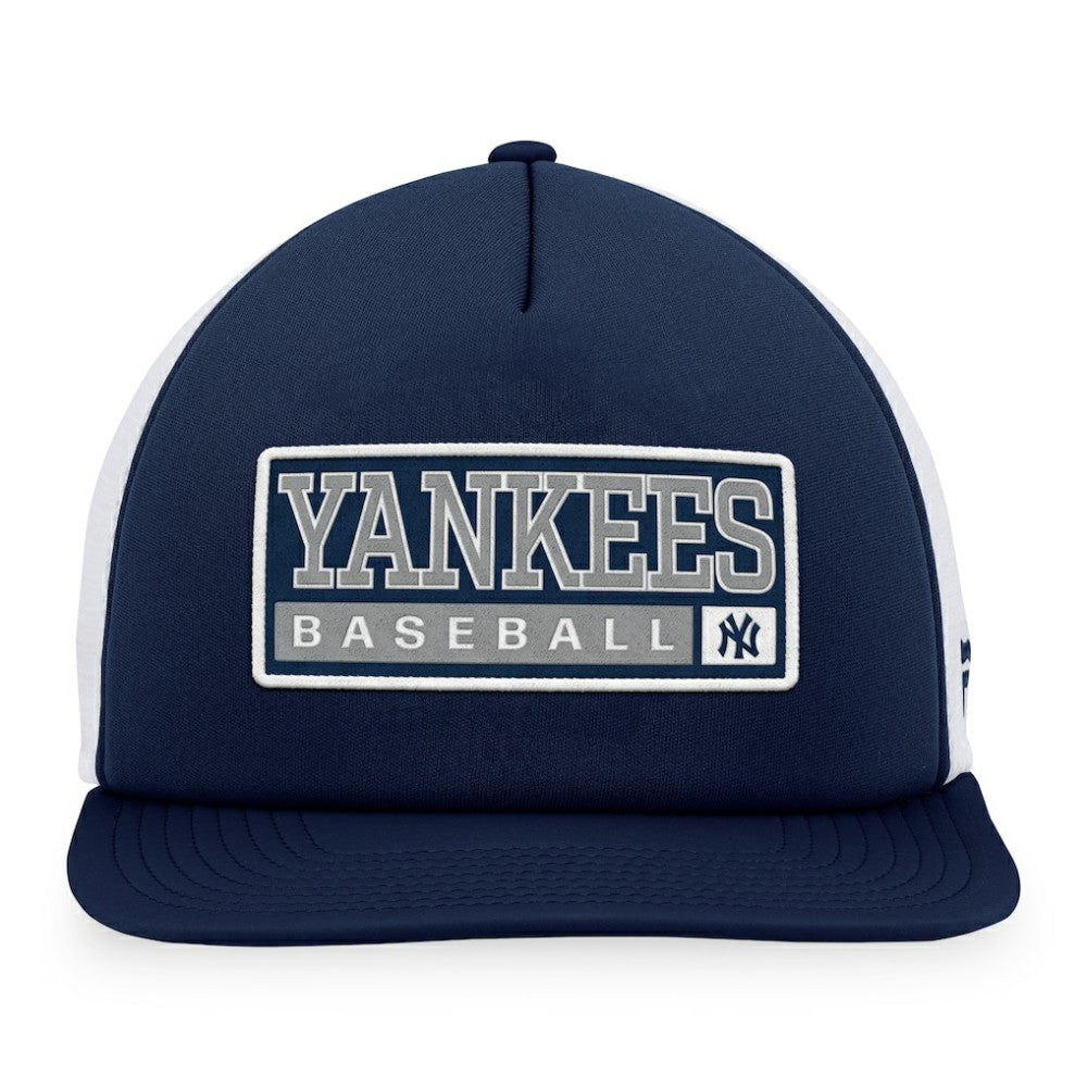 New York Yankees Majestic Foam Trucker Snapback Hat - MLB Hats
