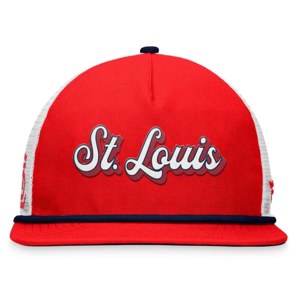 St. Louis Cardinals Fanatics Heritage Golfer Snapback Hat - MLB Hats