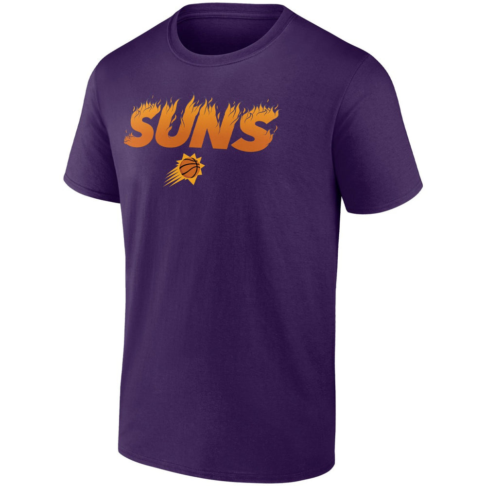 Purple Phoenix Suns On Fire Hometown Collection T-Shirt | NBA