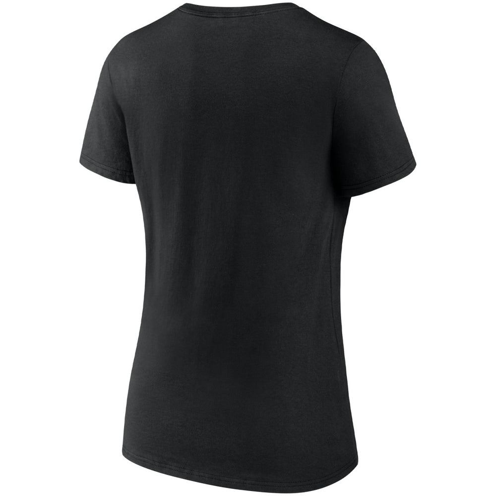 Black Miami Heat Women's Hometown Collection Vice City V-Neck T-Shirt | NBA