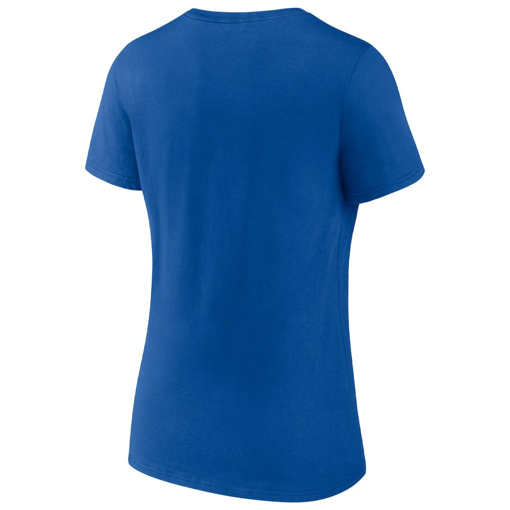 Blue Dallas Mavericks Women's Hometown Collection All In V-Neck T-Shirt sale | NBA