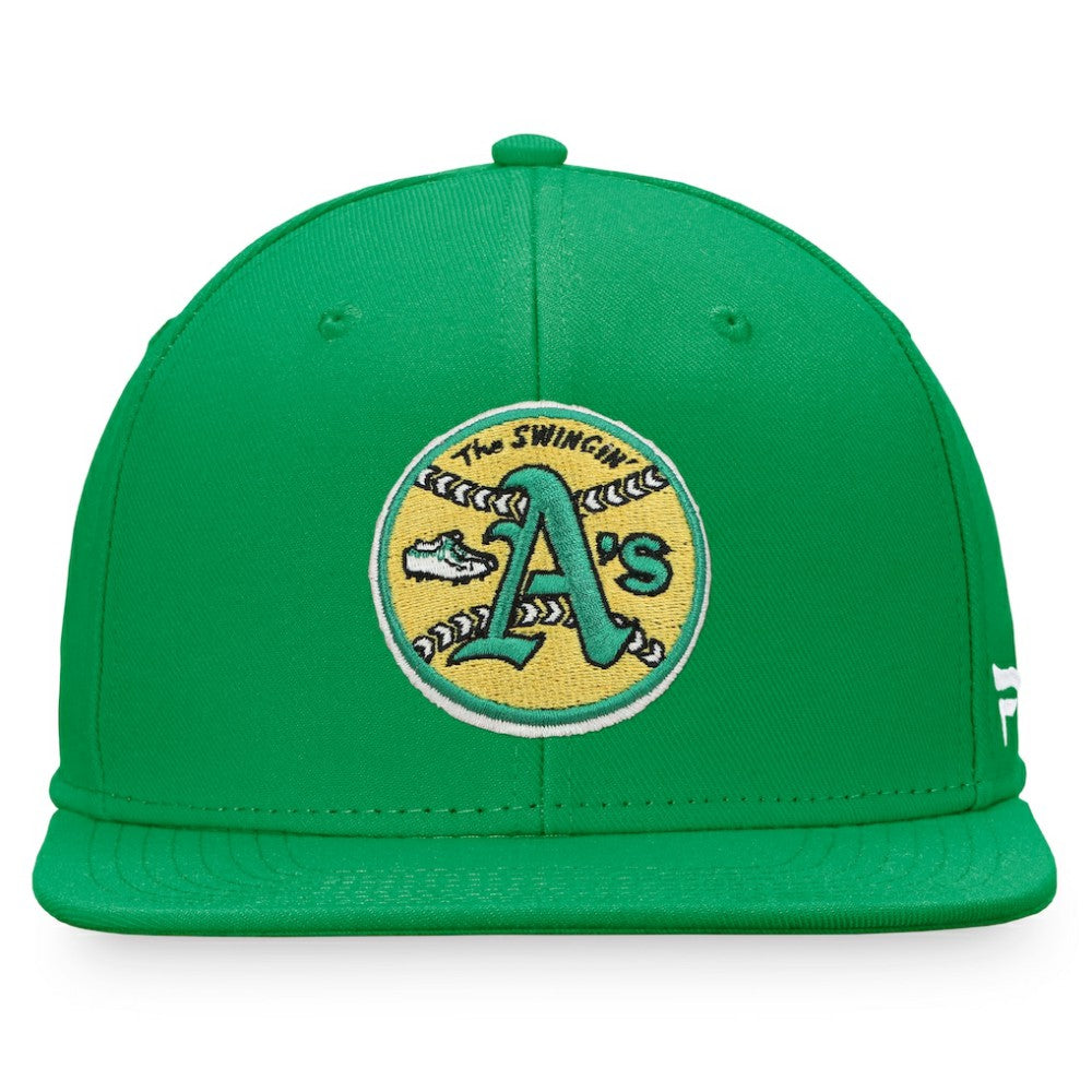 Athletics Fanatics Cooperstown Collection Core Snapback Hat - MLB Hats