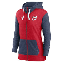 Washington Nationals Nike Women's Full-Zip Hoodie - MLB Hoodies