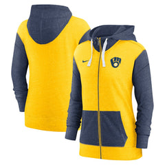 Milwaukee Brewers Nike Women's Full-Zip Hoodie - MLB Hoodies
