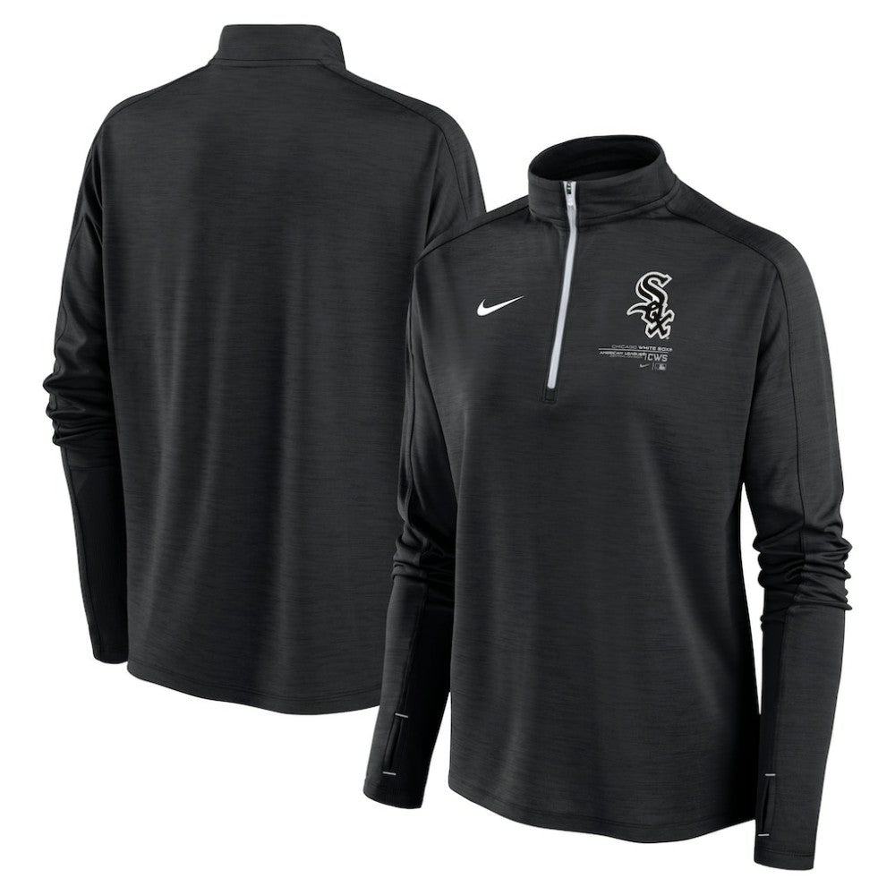 Chicago White Sox Nike Women's Pacer Quarter-Zip Top - MLB Tops