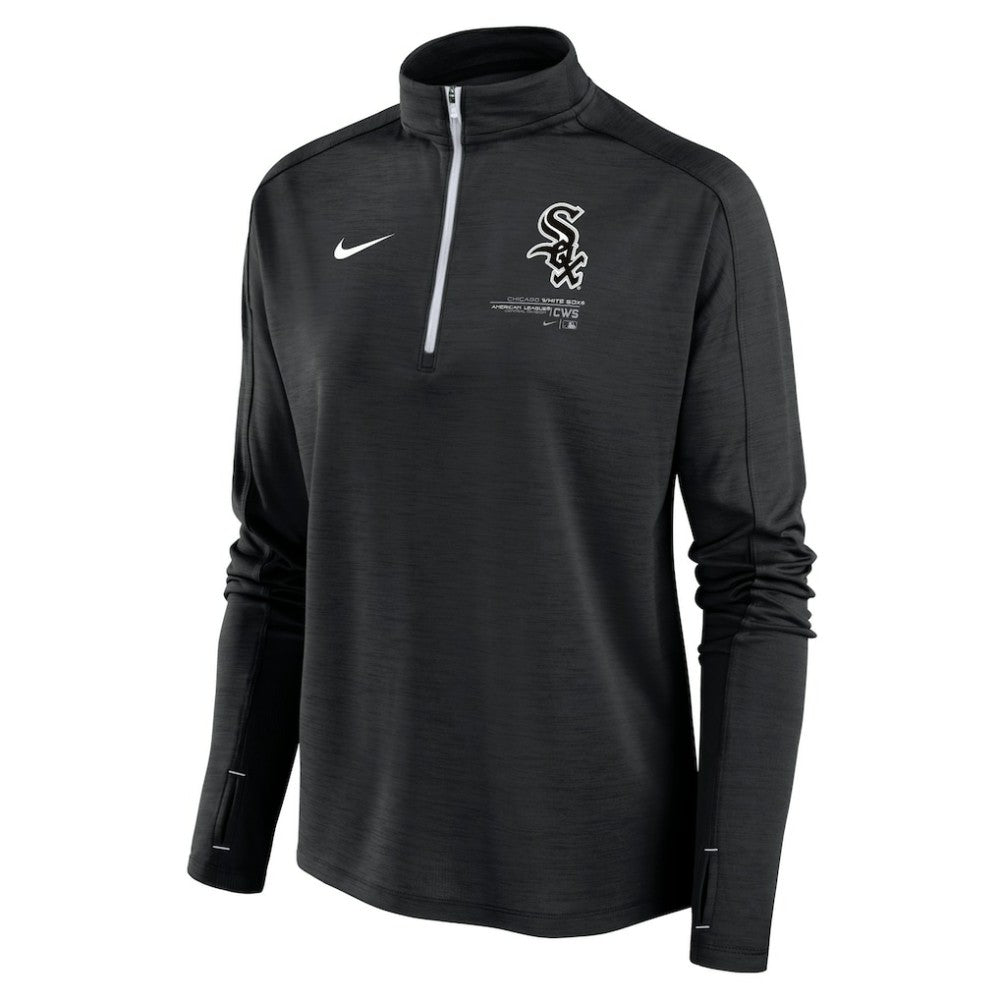 Chicago White Sox Nike Women's Pacer Quarter-Zip Top - MLB Tops
