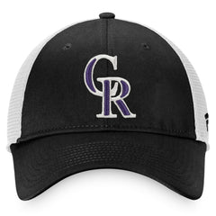 Colorado Rockies Fanatics Cooperstown Collection Core Trucker Snapback Hat - MLB Hats
