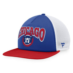 Chicago Cubs Fanatics Heritage Foam Front Trucker Snapback Hat - MLB Hats