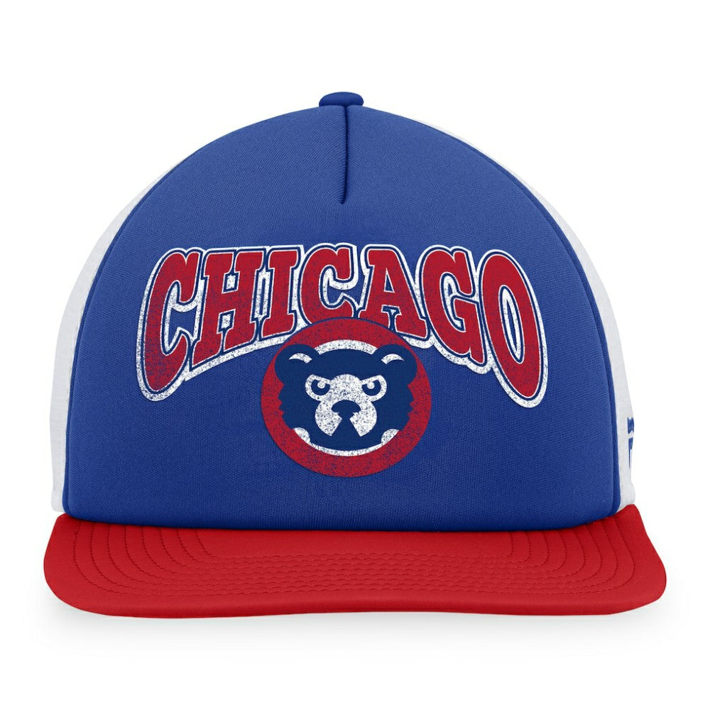 Chicago Cubs Fanatics Heritage Foam Front Trucker Snapback Hat - MLB Hats