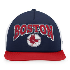 Boston Red Sox Fanatics Heritage Foam Front Trucker Snapback Hat - MLB Hats