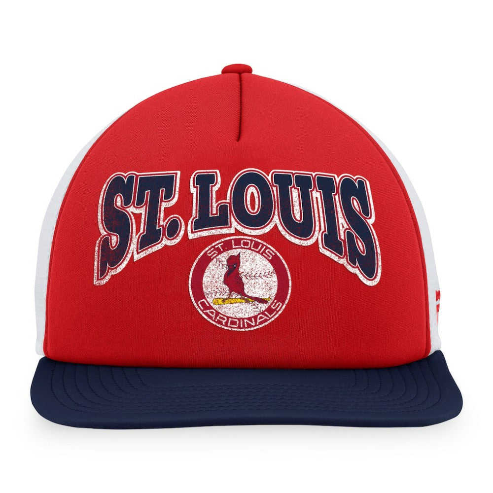 St. Louis Cardinals Fanatics Heritage Foam Front Trucker Snapback Hat - MLB Hats