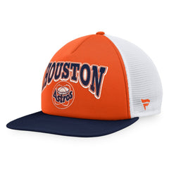 Houston Astros Fanatics Heritage Foam Front Trucker Snapback Hat - MLB Hats