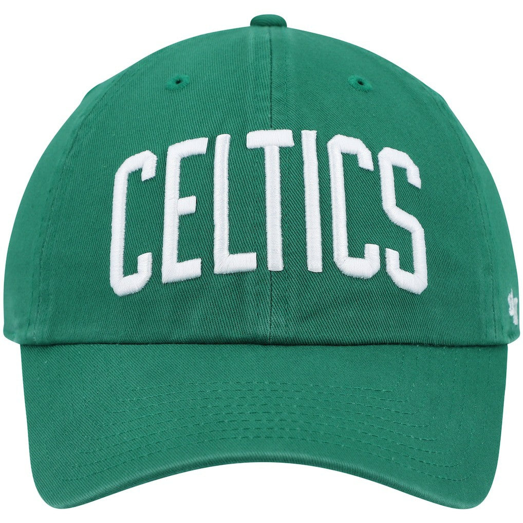 Kelly Green Boston Celtics '47 Clean Up Wordmark Adjustable Hat | NBA