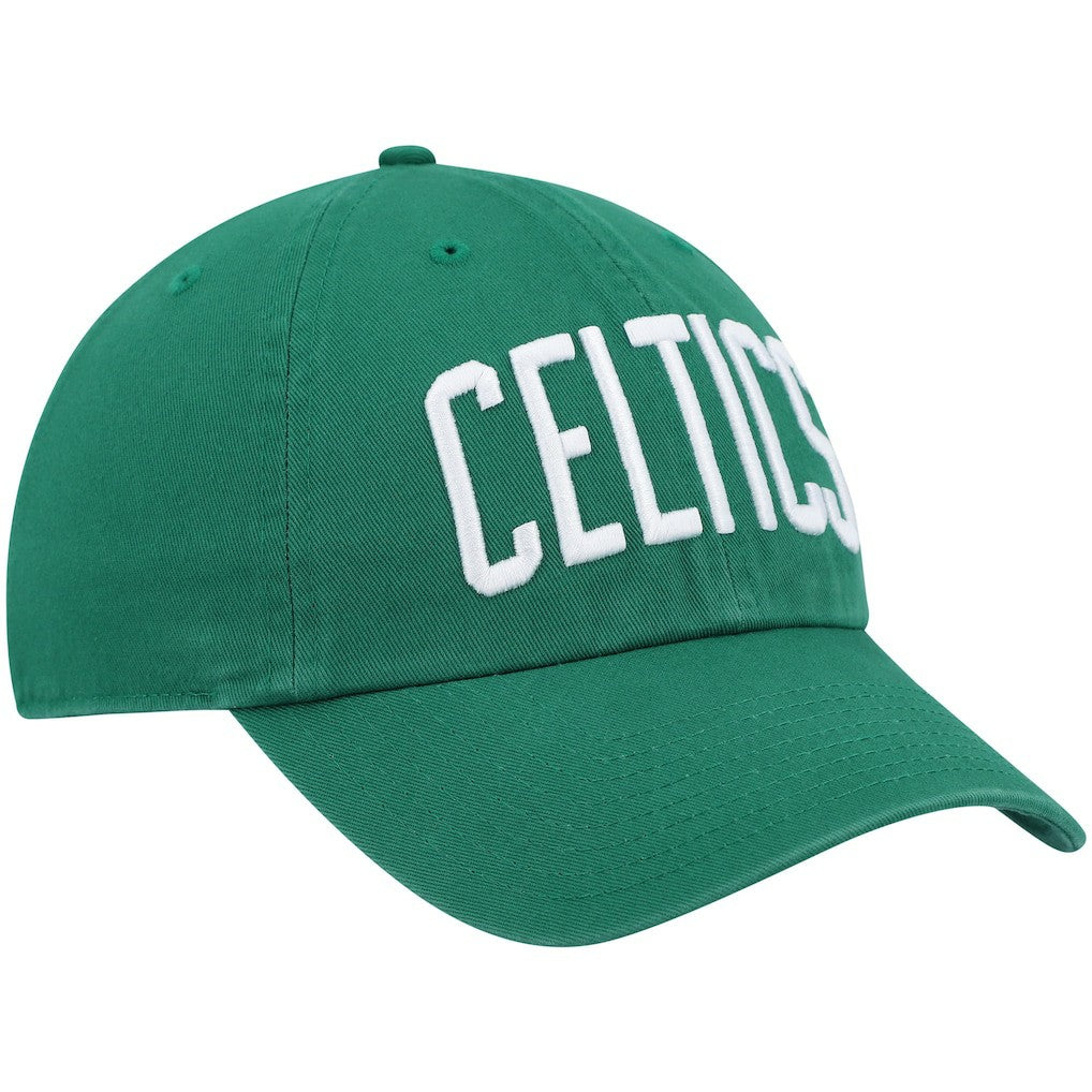 Kelly Green Boston Celtics '47 Clean Up Wordmark Adjustable Hat | NBA