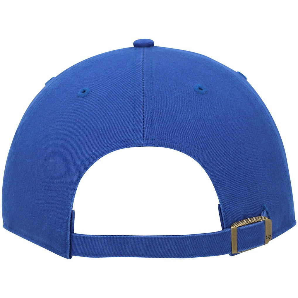 Royal Dallas Mavericks '47 Clean Up Wordmark Adjustable Hat sale | NBA