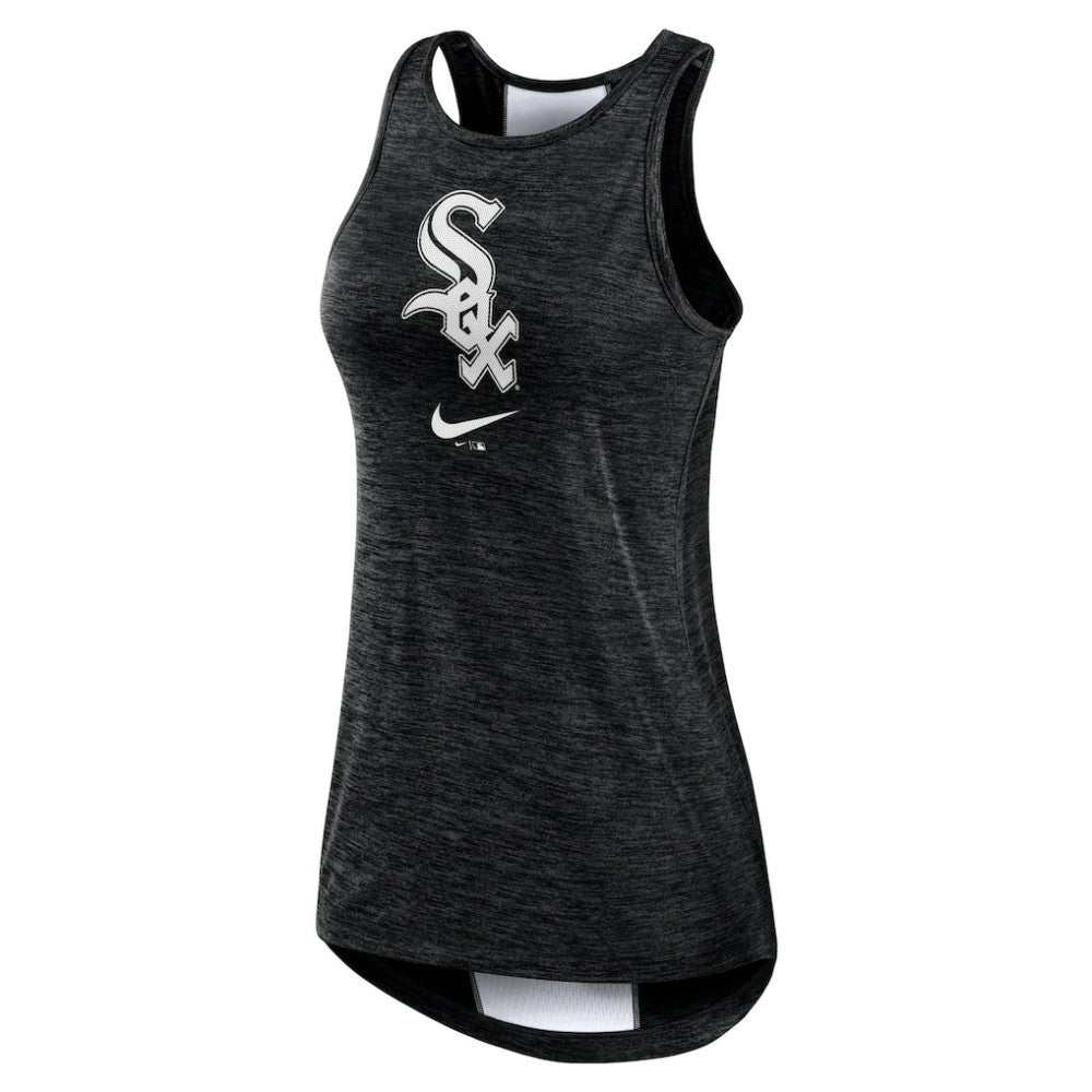 Chicago White Sox Nike Women's Dri-FIT Performance Right Mix High Neck Tank Top - MLB Tanks
