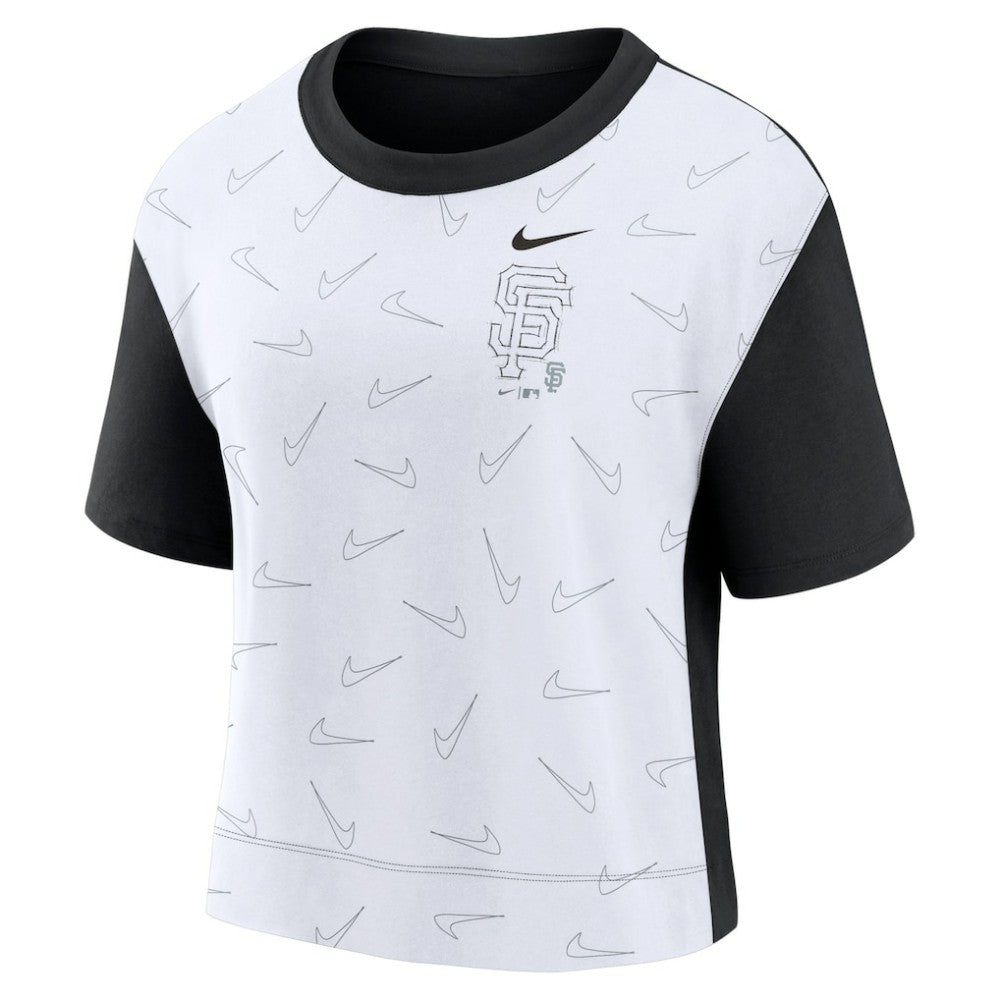 San Francisco Giants Nike Women's Line Up High Hip Fashion T-Shirt - MLB T-shirts