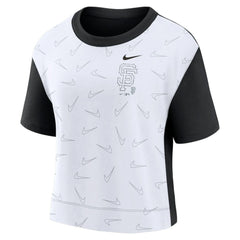 San Francisco Giants Nike Women's Line Up High Hip Fashion T-Shirt - MLB T-shirts