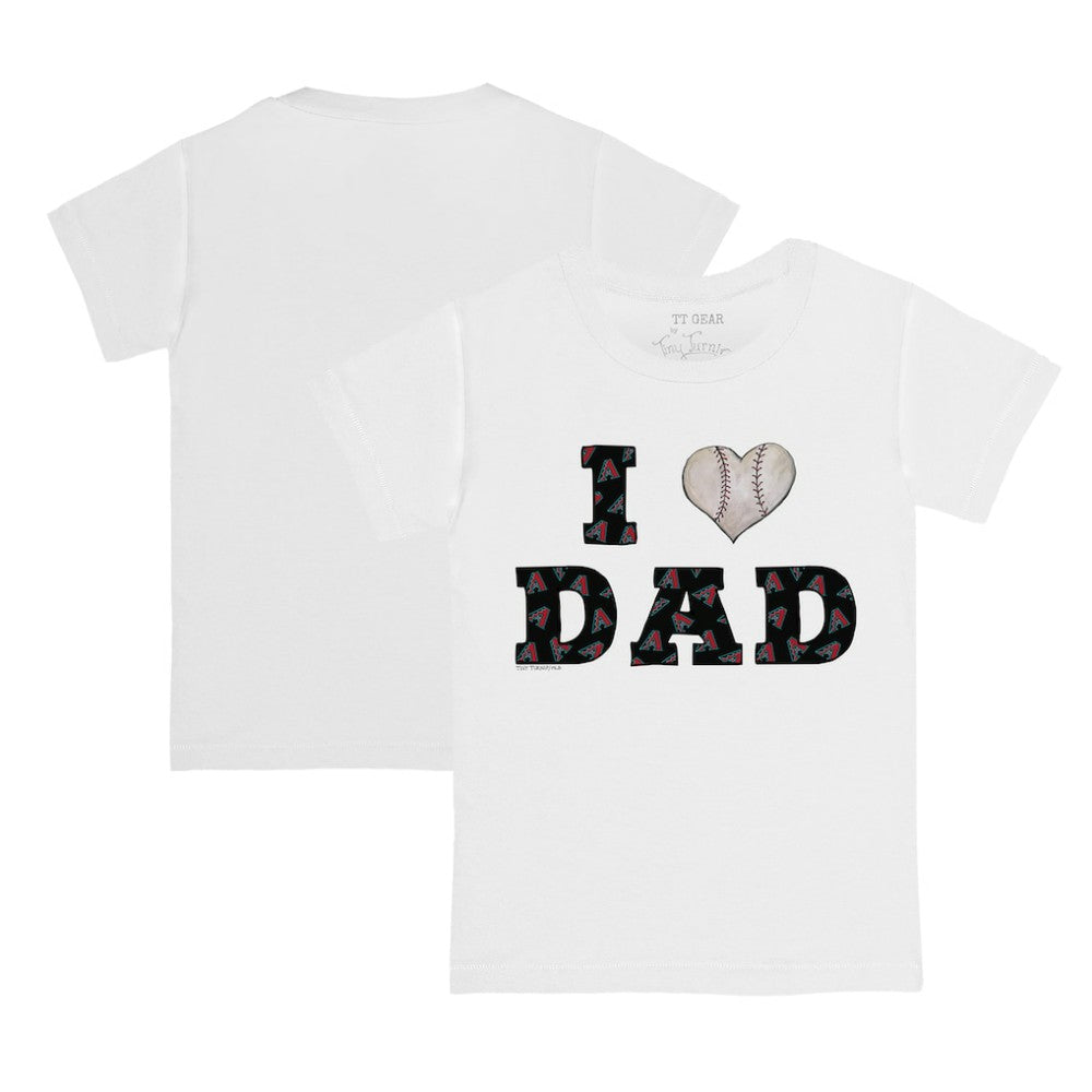 Arizona Diamondbacks Tiny Turnip Youth I Love Dad T-Shirt - MLB T-shirts