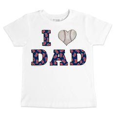 Boston Red Sox Tiny Turnip Youth I Love Dad T-Shirt - MLB T-shirts