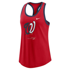 Washington Nationals Nike Women's Tech Tri-Blend Tank Top - MLB Tanks