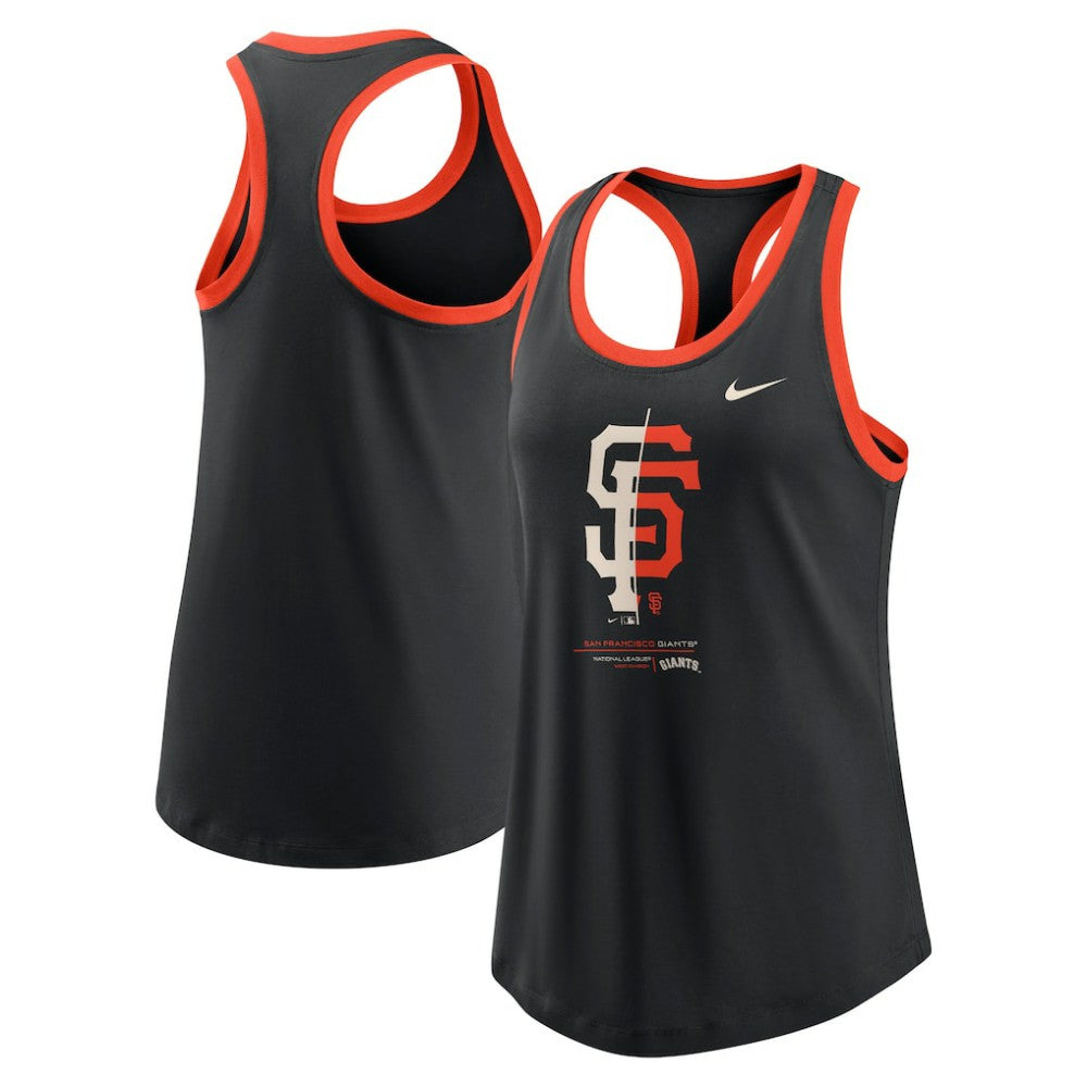 San Francisco Giants Nike Women's Tech Tri-Blend Tank Top - MLB Tanks