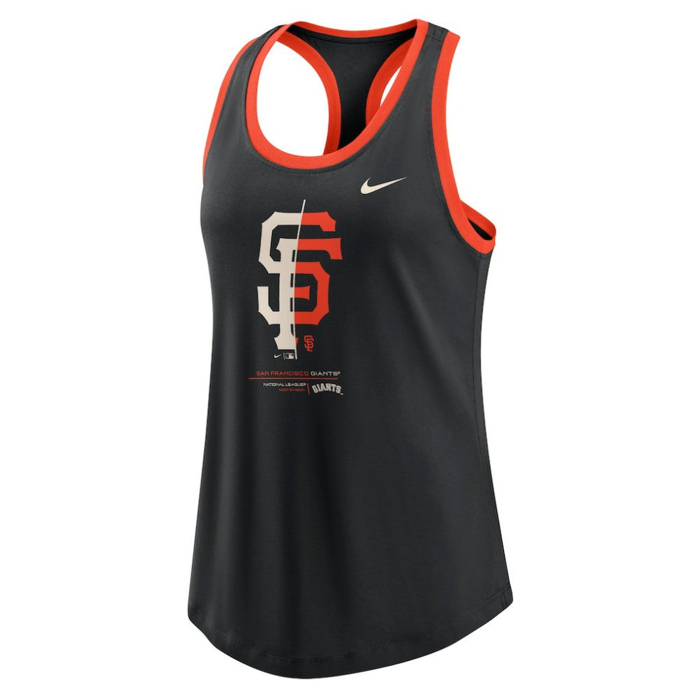 San Francisco Giants Nike Women's Tech Tri-Blend Tank Top - MLB Tanks
