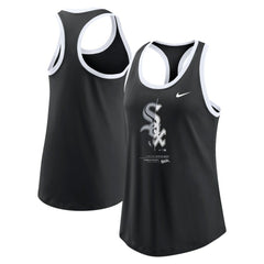 Chicago White Sox Nike Women's Tech Tri-Blend Tank Top - MLB Tanks