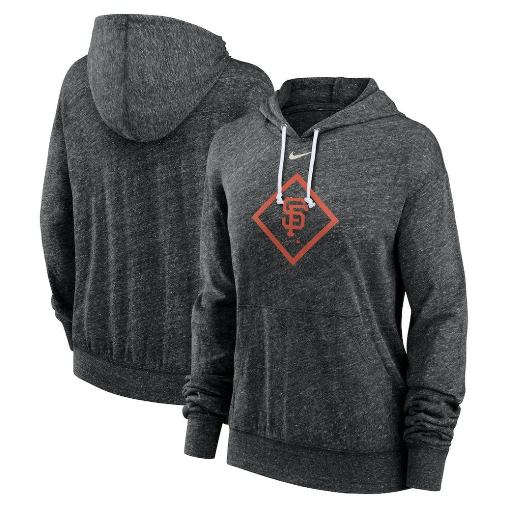 San Francisco Giants Nike Women's Diamond Icon Gym Vintage Lightweight Hooded Top - MLB Tops