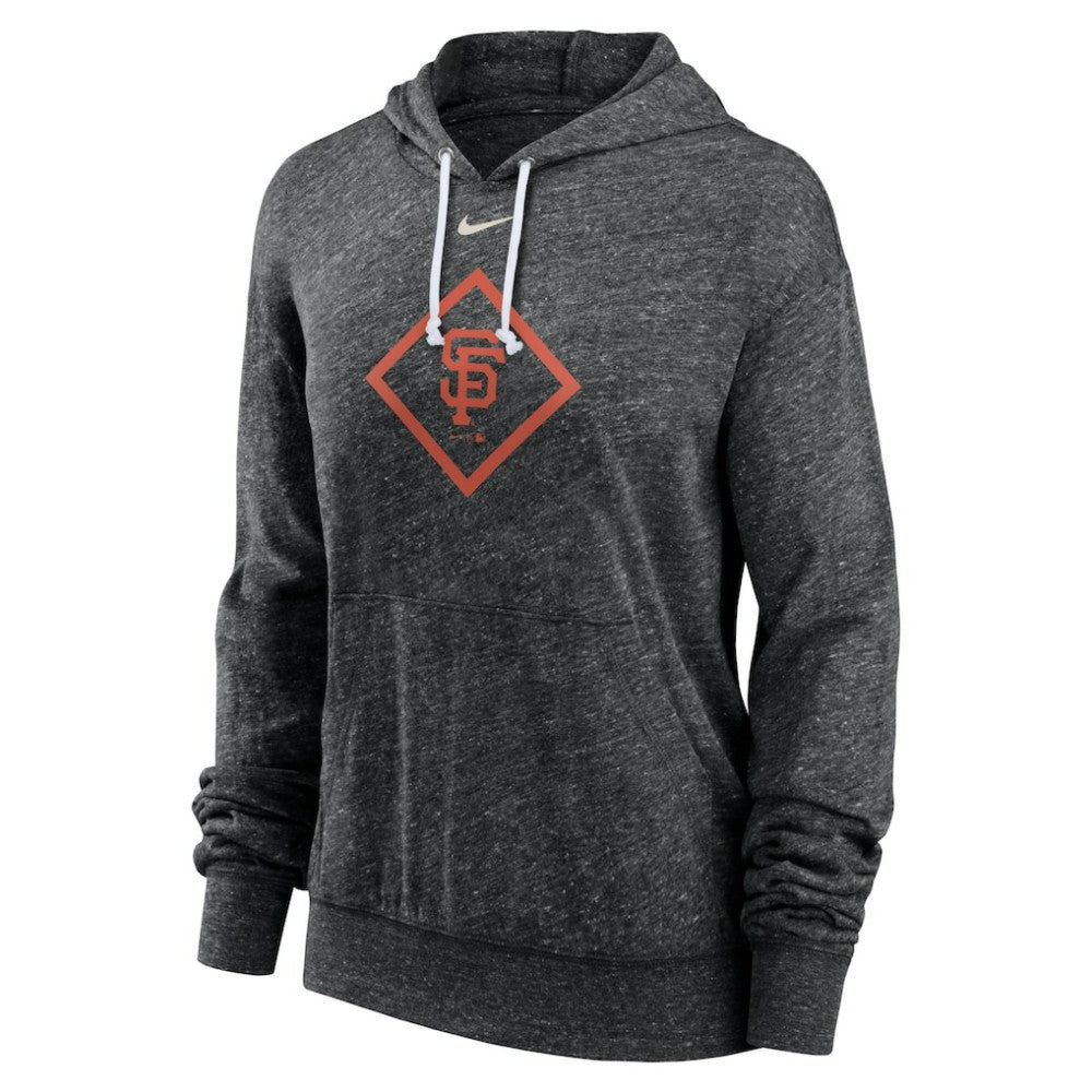 San Francisco Giants Nike Women's Diamond Icon Gym Vintage Lightweight Hooded Top - MLB Tops
