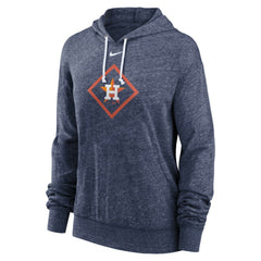 Houston Astros Nike Women's Diamond Icon Gym Vintage Lightweight Hooded Top - MLB Tops
