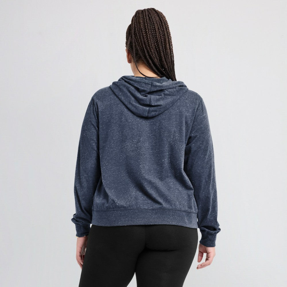 Milwaukee Brewers Nike Women's Diamond Icon Gym Vintage Lightweight Hooded Top - MLB Tops