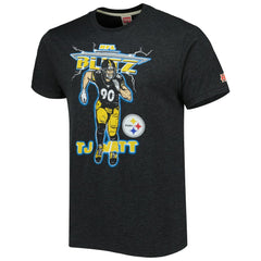 Pittsburgh Steelers T.J. Watt  Homage Unisex NFL Blitz Player Tri-Blend T-Shirt | NFL US