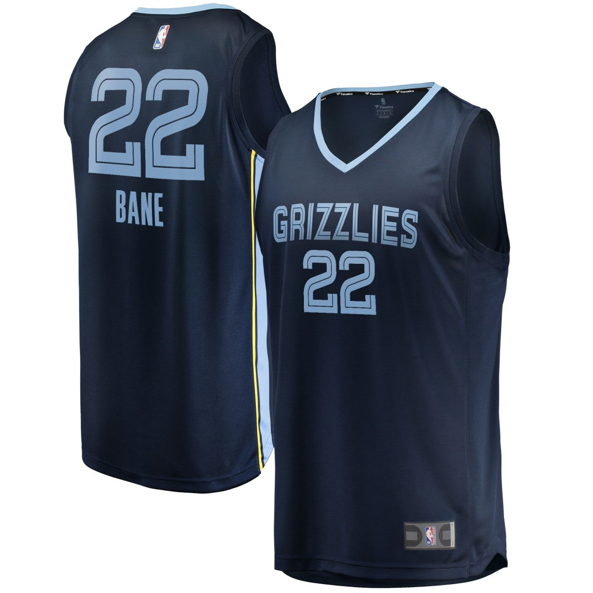 Navy Desmond Bane Memphis Grizzlies Fast Break Replica Jersey | NBA