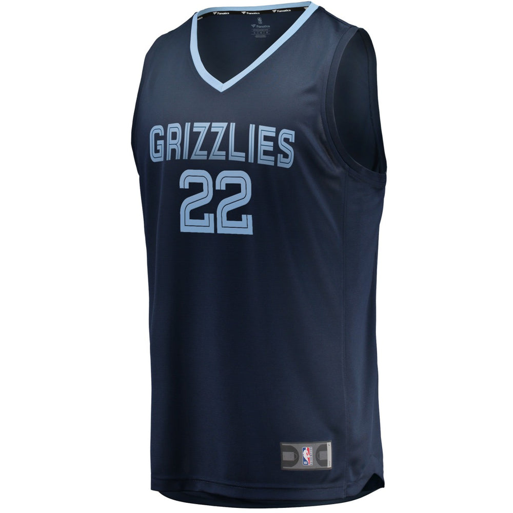 Navy Desmond Bane Memphis Grizzlies Fast Break Replica Jersey | NBA