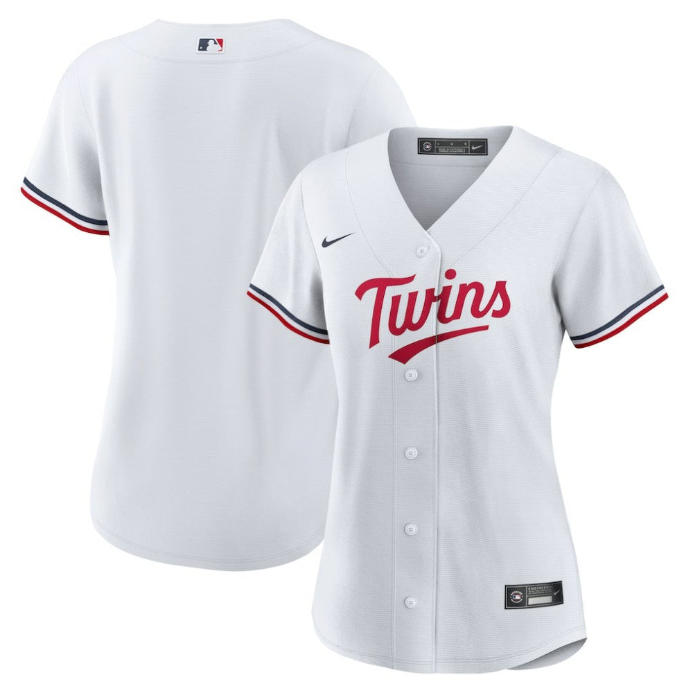 Minnesota Twins Nike Women's Home Replica Team Logo Jersey - MLB Jerseys