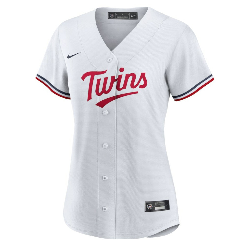 Minnesota Twins Nike Women's Home Replica Team Logo Jersey - MLB Jerseys