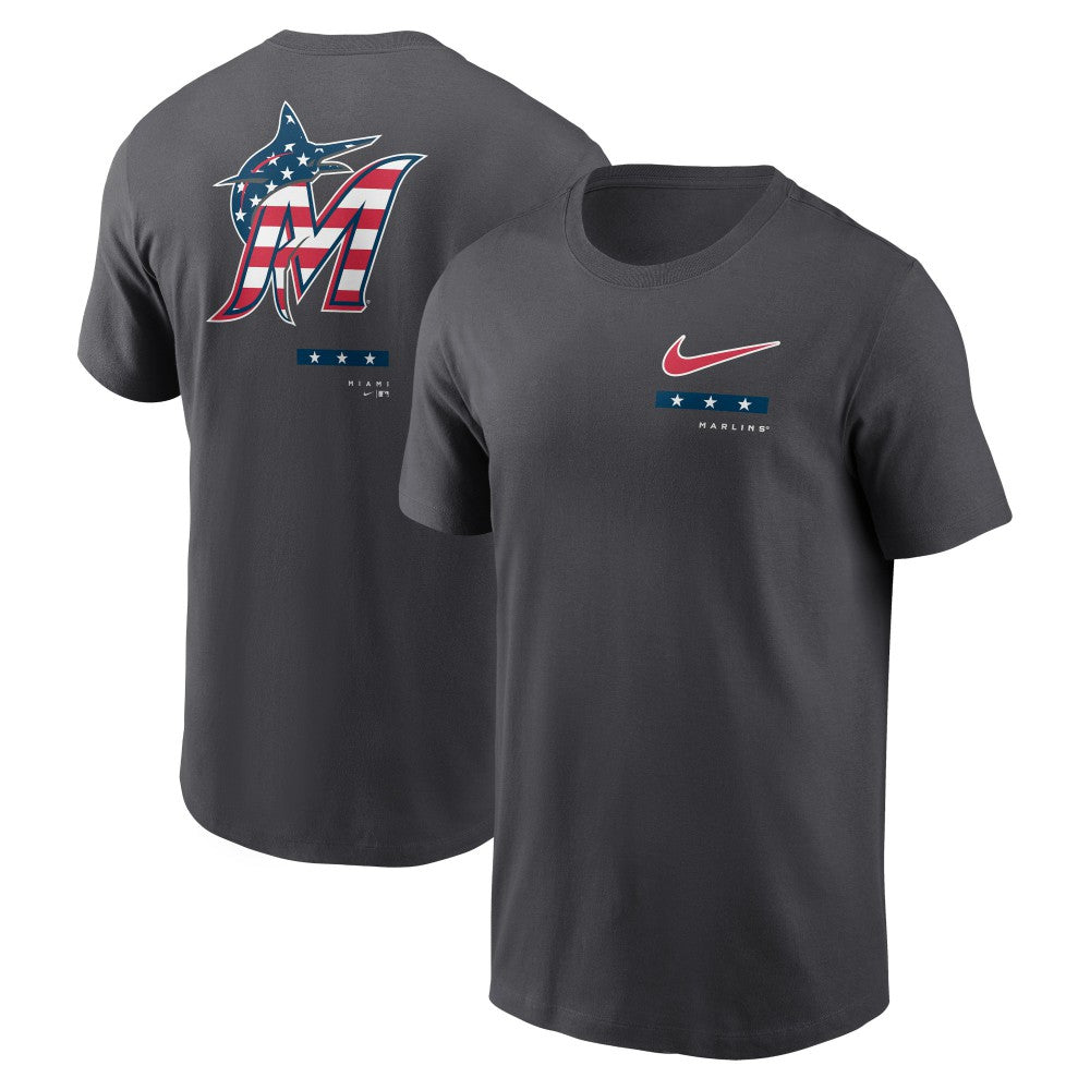 Miami Marlins Nike Americana T-Shirt - MLB T-shirts